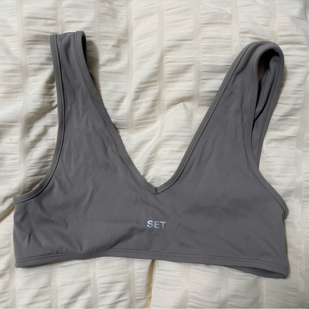 Set Active SportActive Grey Sports Bra